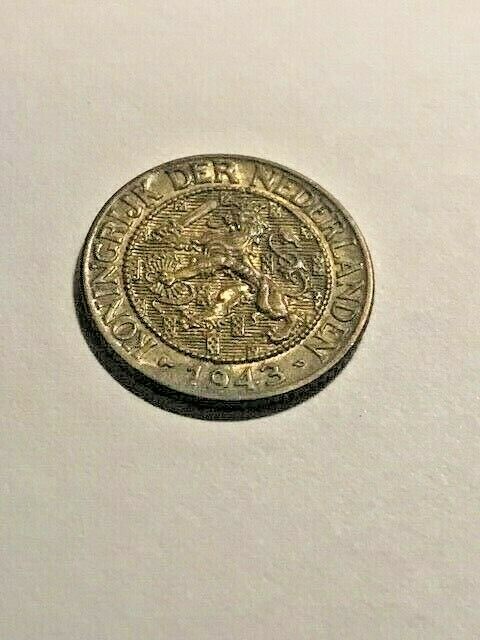 1943 Suriname 1 Cent AU #13691
