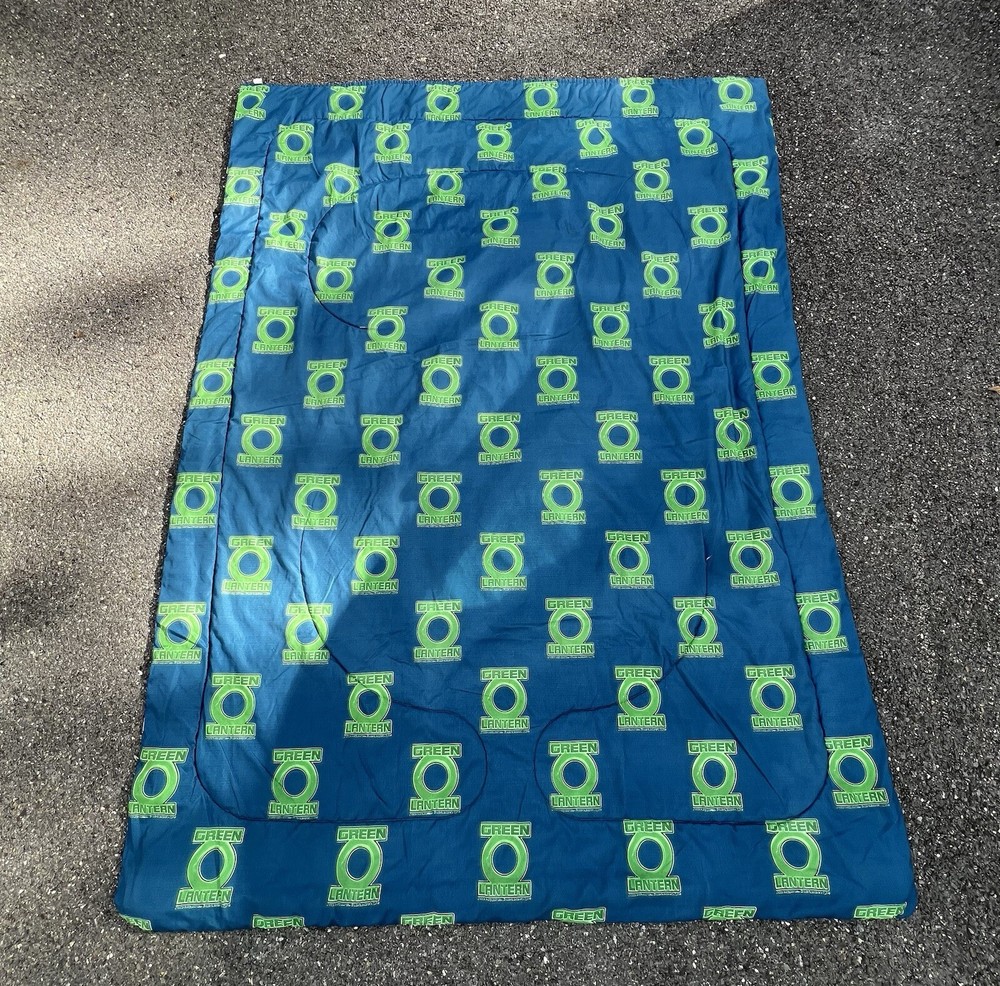 Green Lantern DC Comics Character AOP Double Sided Twin Comforter Blanket