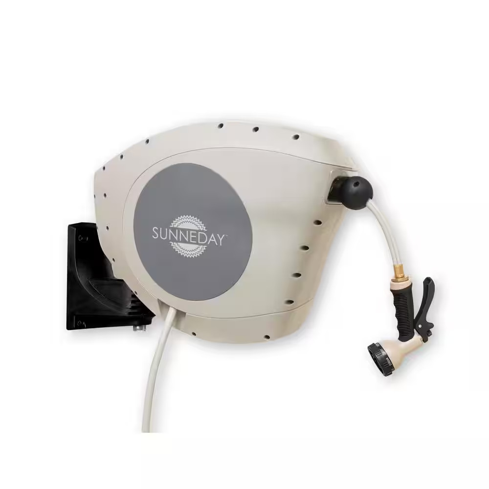 65 Ft. Retractable Garden Hose Reel