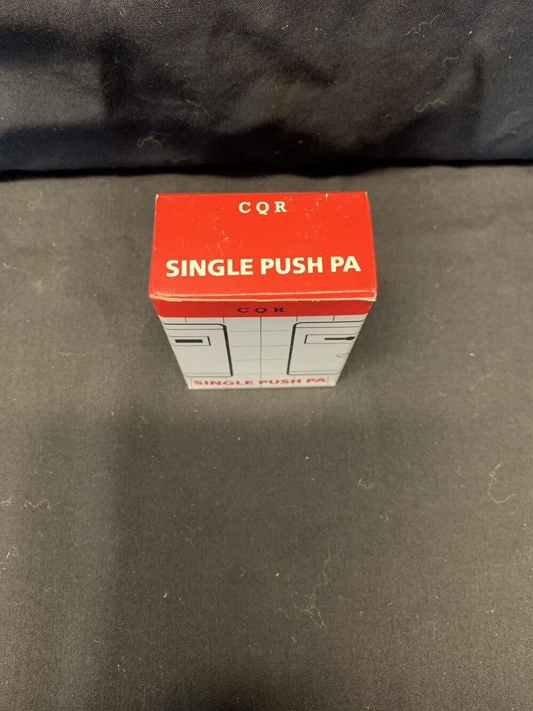 Plastic Single Push Latching Alarm/ Panic Button/ Emergency Button HW Key reset