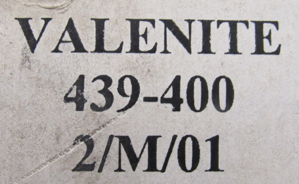 NEW VALENITE 439-400 MILL HOLDER 439400