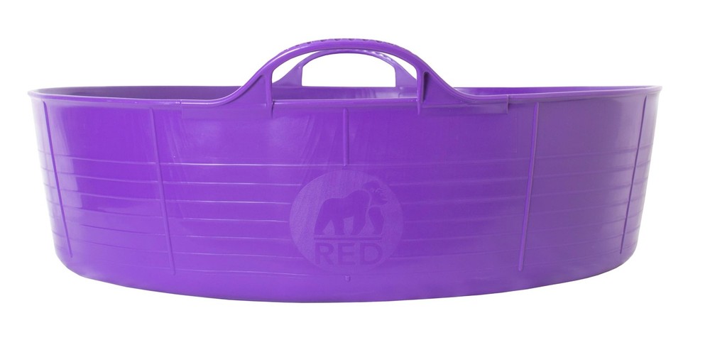 Tubtrugs SP35P Flexible Purple Large Shallow 35 Liter/9.2 Gallon Capacity