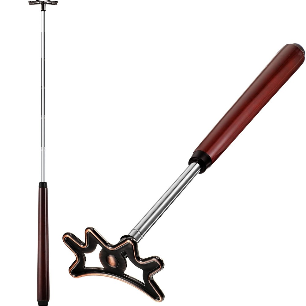 Sumind Retractable Pool Bridge Stick - Adjustable Billiards Cue Brown