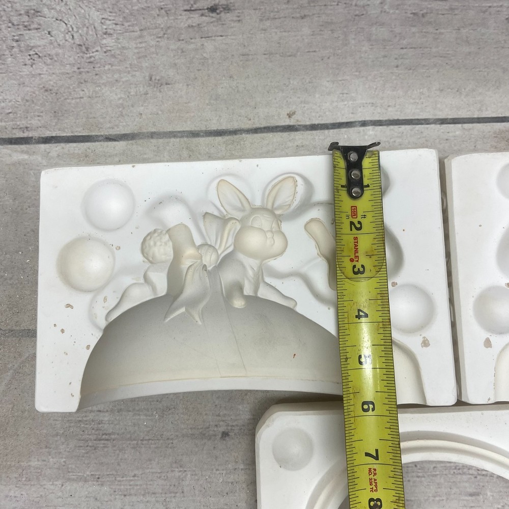 Atlantic Mold Ceramic Casting Mold Easter Bunny Rabbit Egg #A192