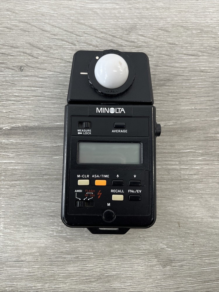 Minolta Auto Meter III F Light Meter Untested HBC2