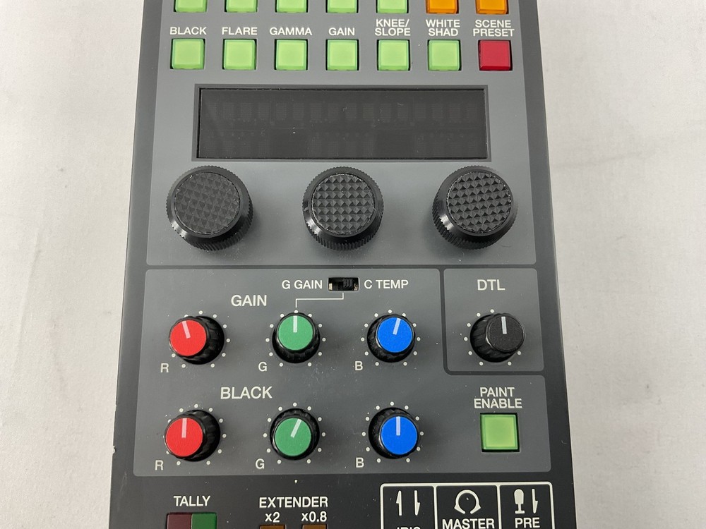 Hitachi RU-1200JY Remote Control Unit RCU Broadcast Camera System Control Panel