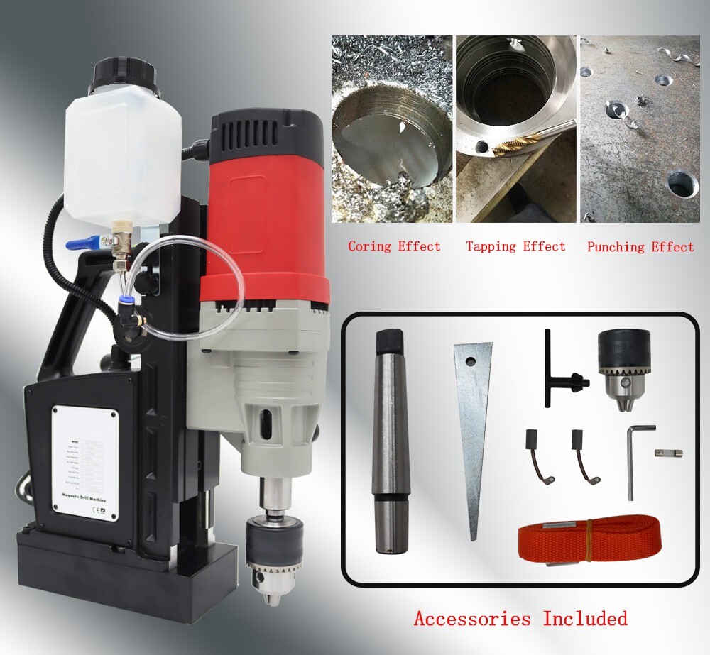 Multi-function Portable Magnetic Drill φ23mm, M14 Drilling Tapping Integrated
