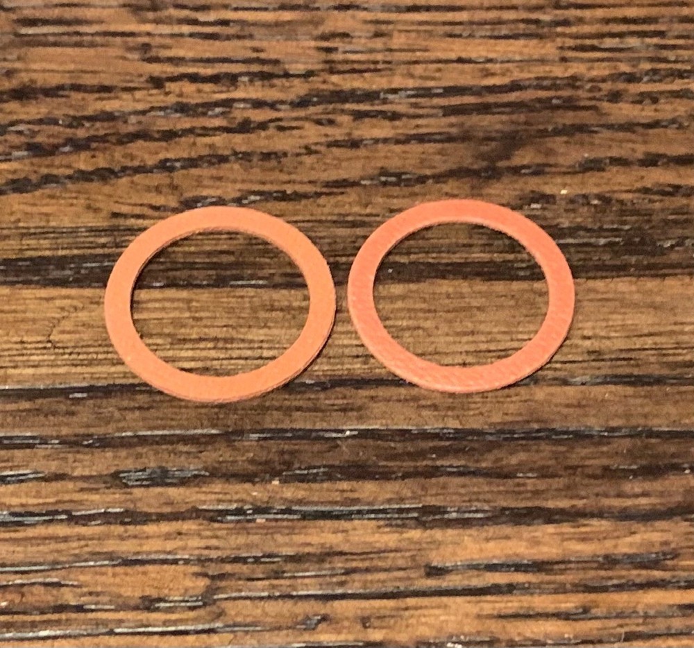 DELLORTO PMH PHF PHB FLOAT BOWL NUT GASKET SET (2pcs)