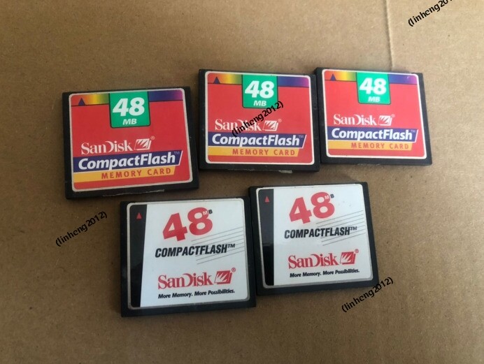 5PCS   48MB  Sandisk  Compact Flash Card  48MB CF Memory card