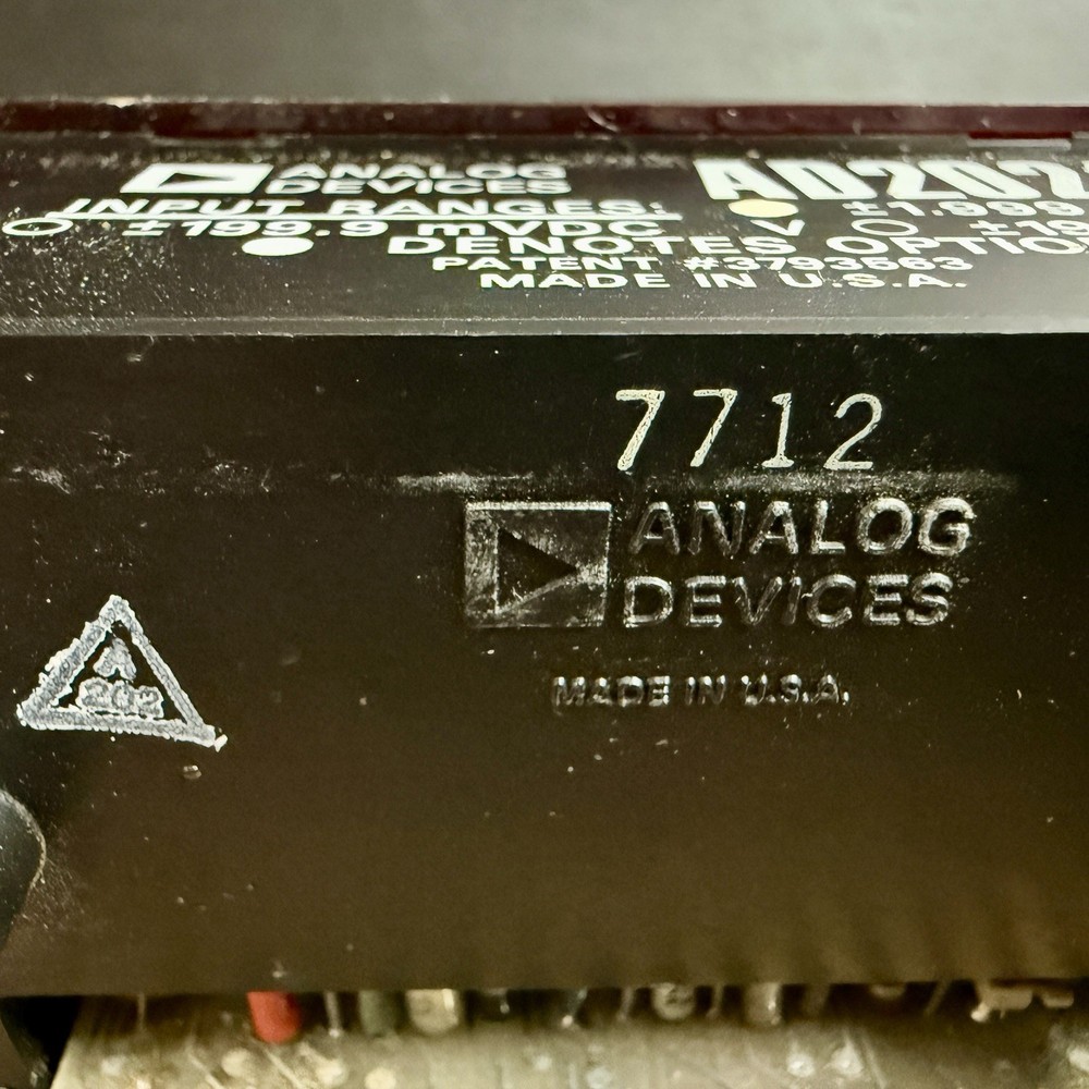 Analog Devices AD2021 Digital Display Vintage Panel Meter