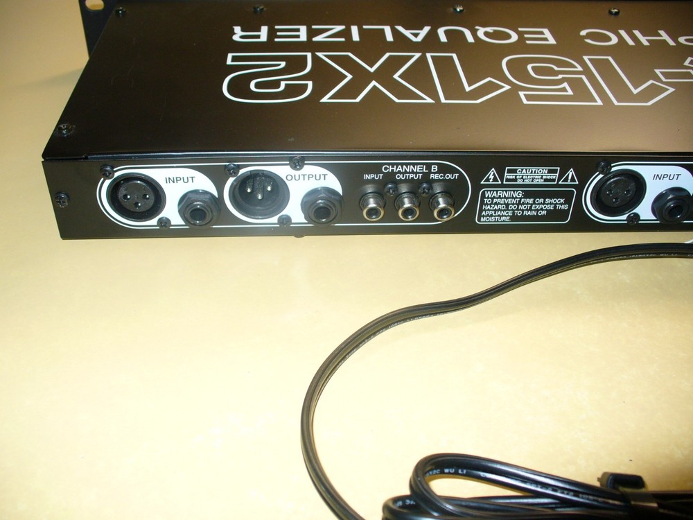 Rackrider EQ-151X2 Graphic Equalizer