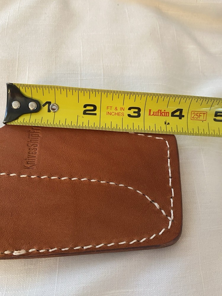 Leather Pocket Knife Sheath Only