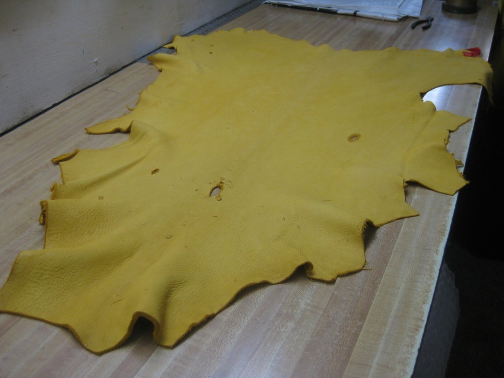 Top Grain Deer Leather - Thick  # 0013603 ROW 17
