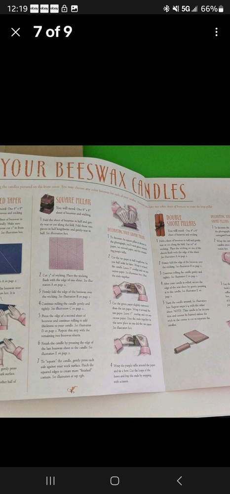 Creativity Kits - Beeswax Candles