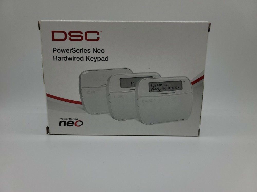 DSC PowerSeries NEO HS21CNRF4-ENG Full Message LCD Hardwired Keypad