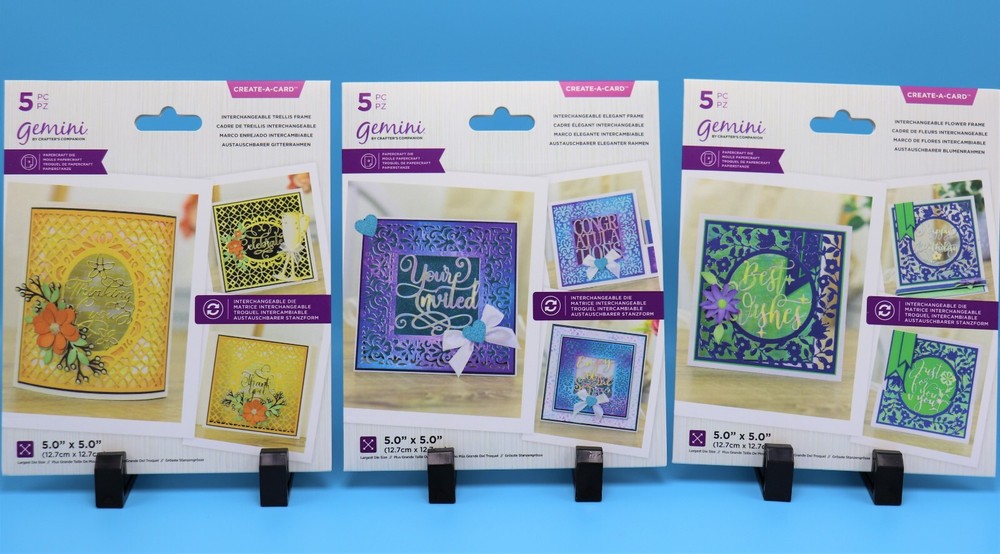 Gemini Interchangeable Sentiments Frame Dies - You Pick - Create a card