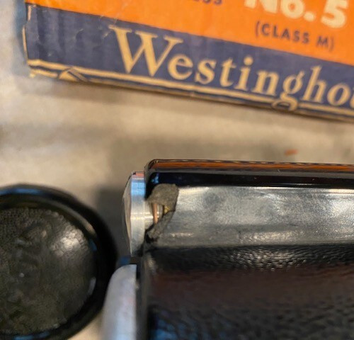 VINTAGE SPARTUS PRESS FLASH CAMERA w ERA FLASH BULBS GOOD CONDITION UNTESTED