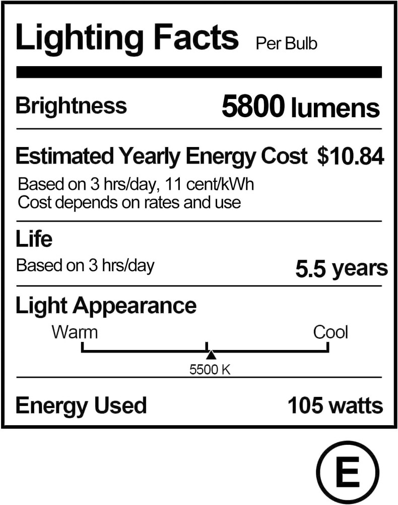 Full Spectrum Light Bulb CFL Daylight for Photography Studio