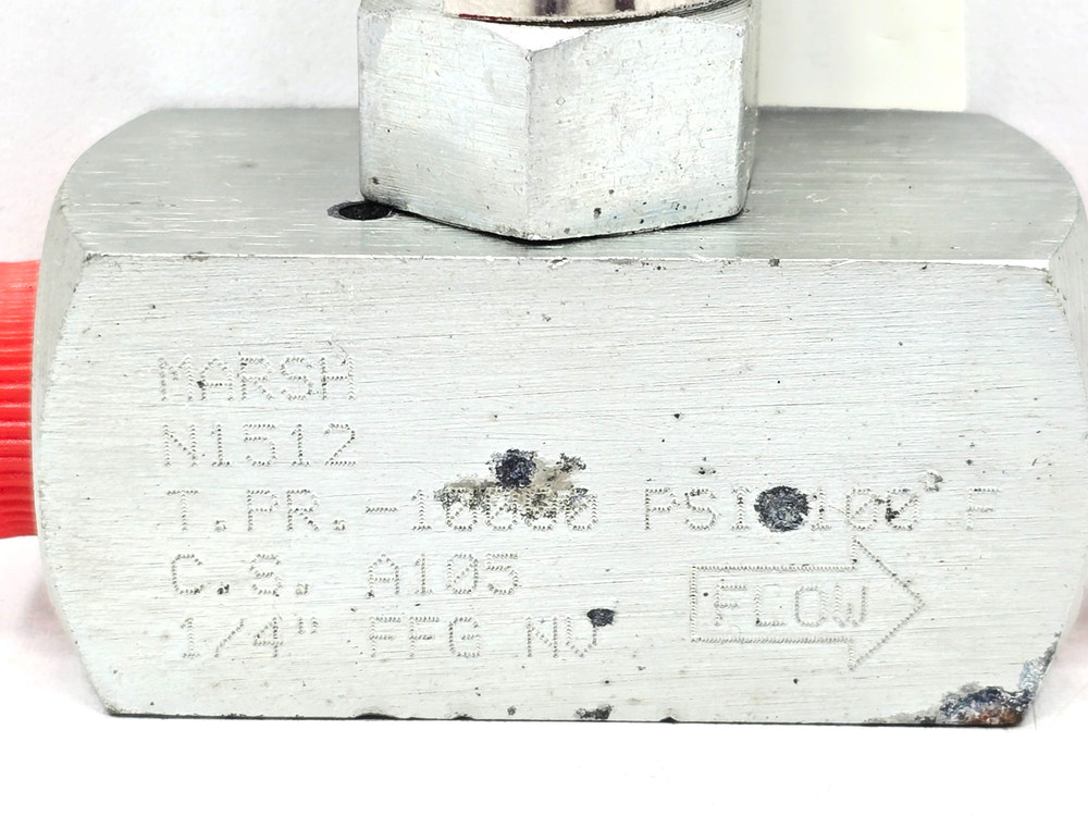MARSH N1512 NEEDLE VALVE 10000 PSI