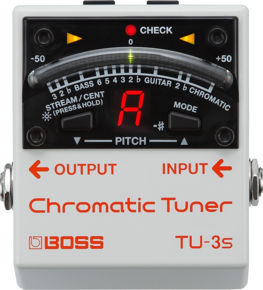 Boss TU-3S Chromatic Tuner for Pedalboard