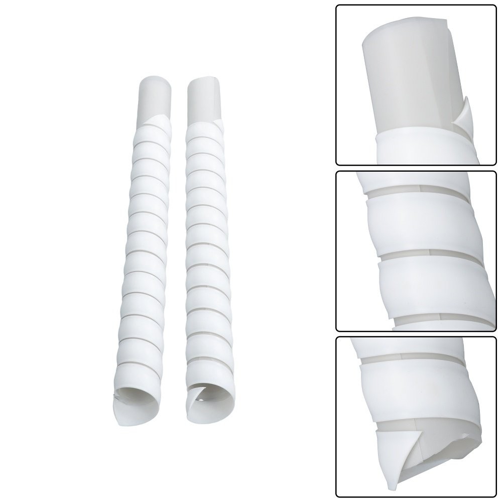 20 Pcs Tree Trunk Protector Plastic Spiral Tree Guard to Protect Saplings Plants