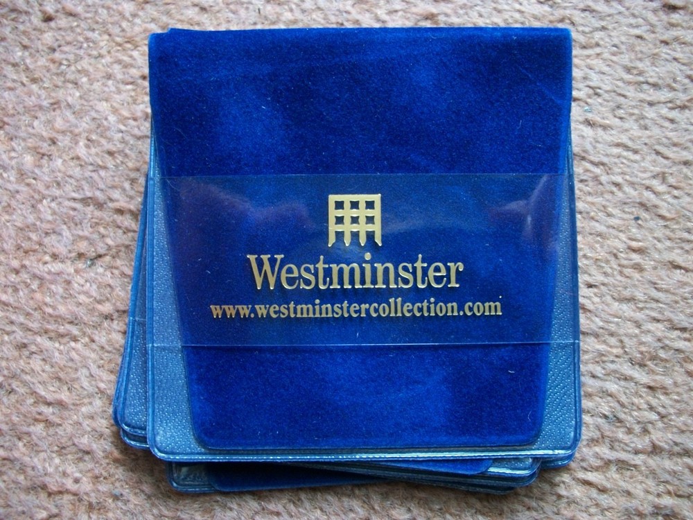 5 Royal Blue Westminster collection wallets