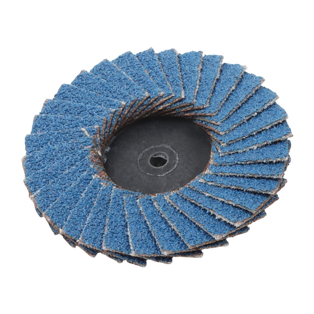 30Pcs 2 Inch Mixed Curved Roll Lock Quick Change Sanding Discs 1 Pcs 1/4" Holder
