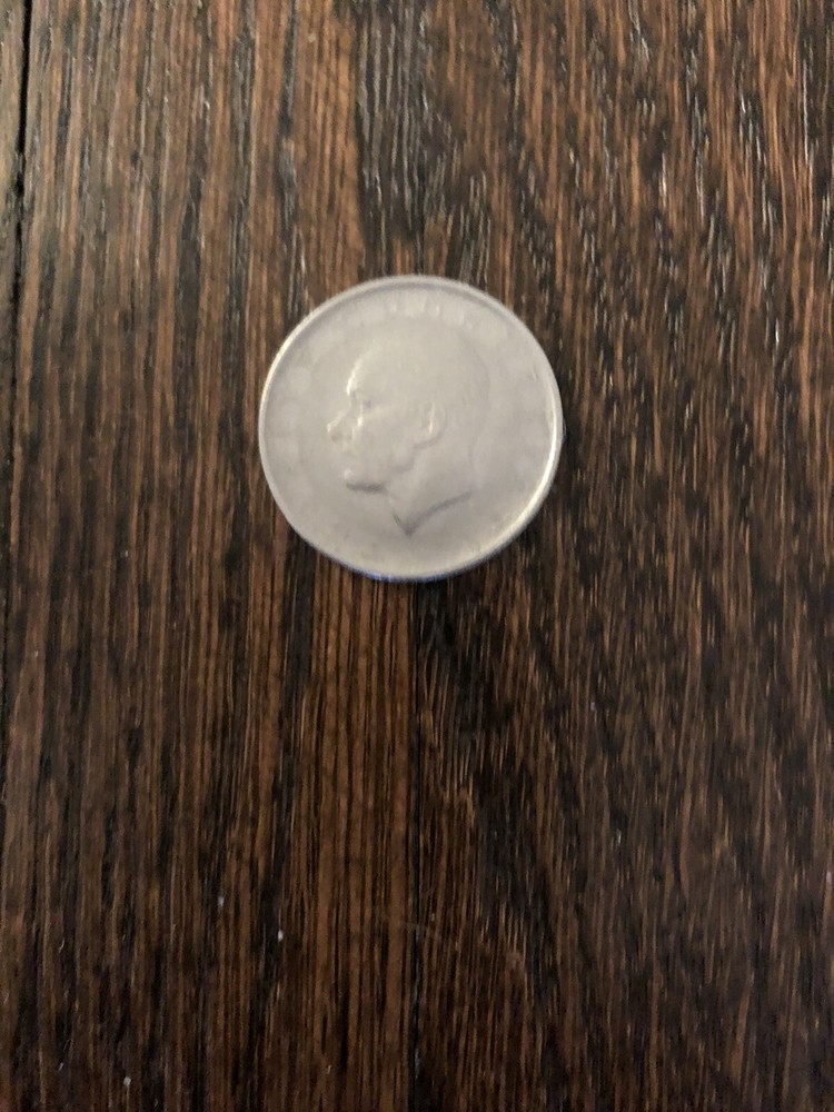 1963 TURKEY 1 Lira very Shiny