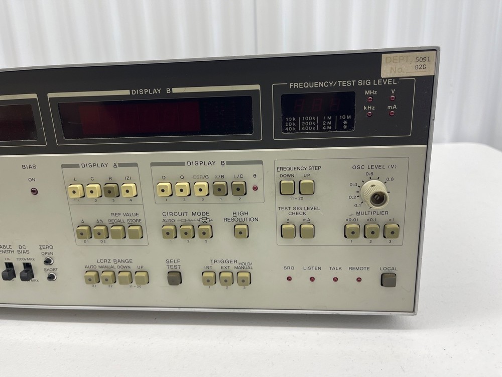 HP Hewlett Packard Agilent Keysight 4275A Multi-Frequency LCR Meter