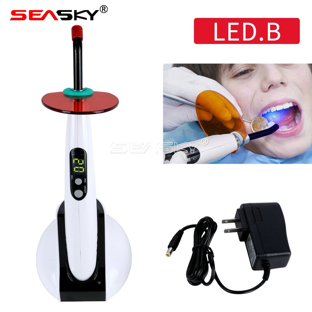 Dental Wireless Cordless LED Curing Composite Resin Light Cure Lamp