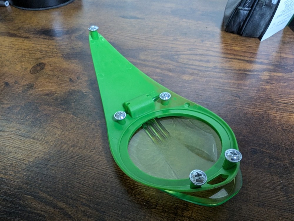 Dye Rotor Green Accent Top