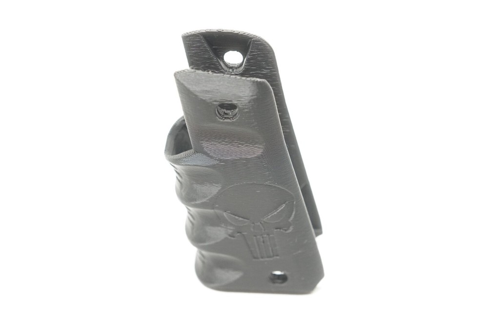 Colt 1911 Grips Punisher Black for handle width 20mm