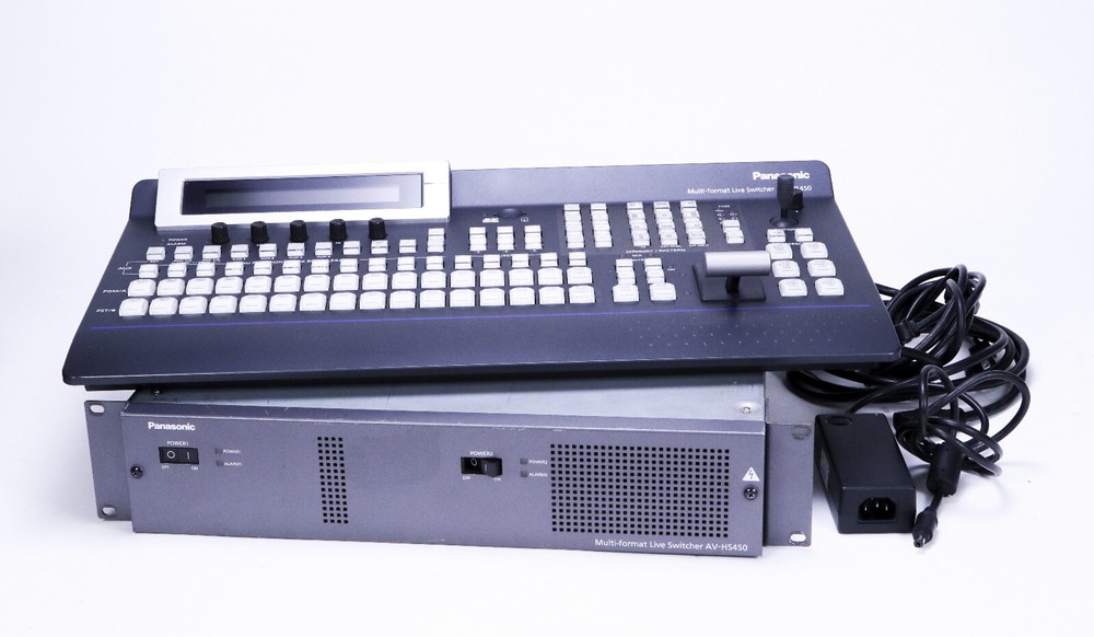 Panasonic AV-HS450 Multi-Format HD/SD Live Switcher w/ Road Case