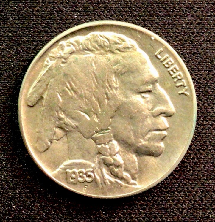 1935 Buffalo Nickel UNC+. ENN Coins