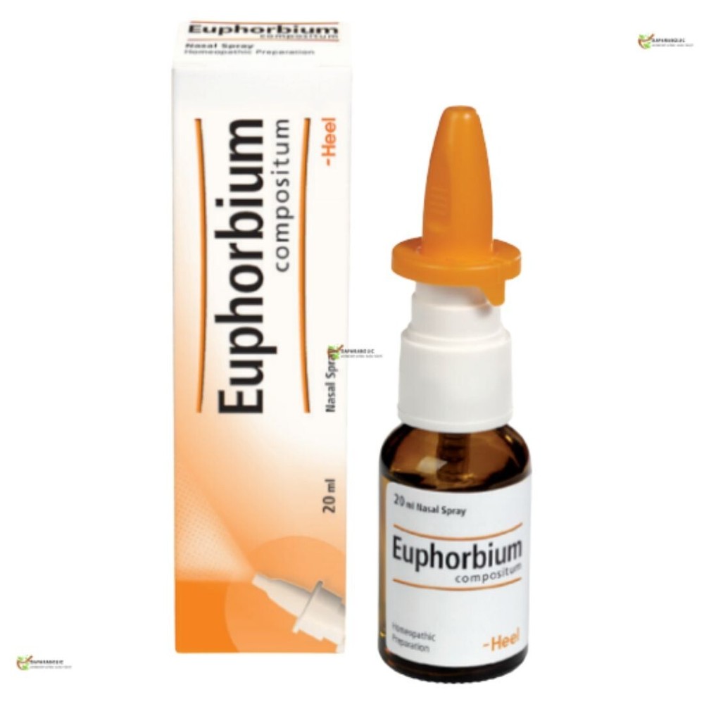 Euphorbium Compositum 20ml HEEL Nasal Spray Homeopathic Solution