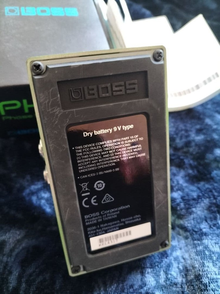 BOSS PH-3 Phaser Effects Pedal Tested & Works 5801