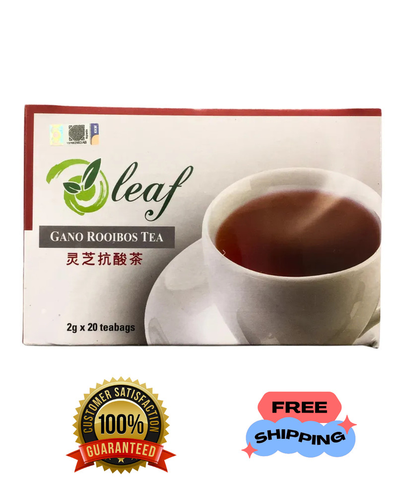 O Leaf Gano Rooibos Tea Enriched With Ganoderma (2g x 20 Teabags)