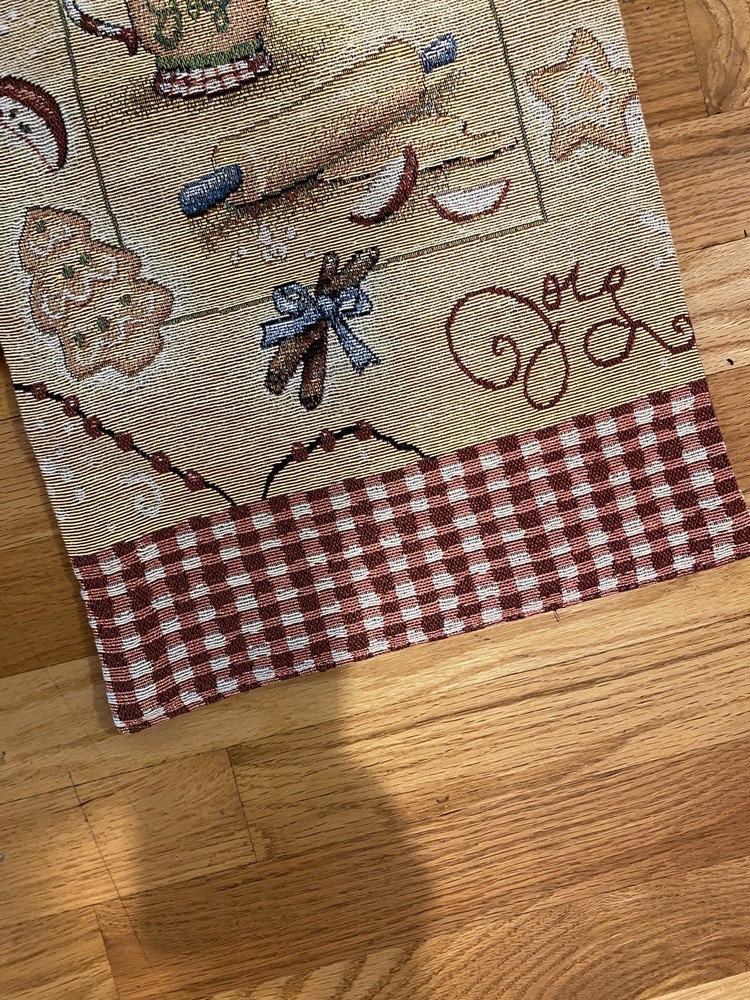 Recipe For Joy Wall Hanging Panel 13 X 33”