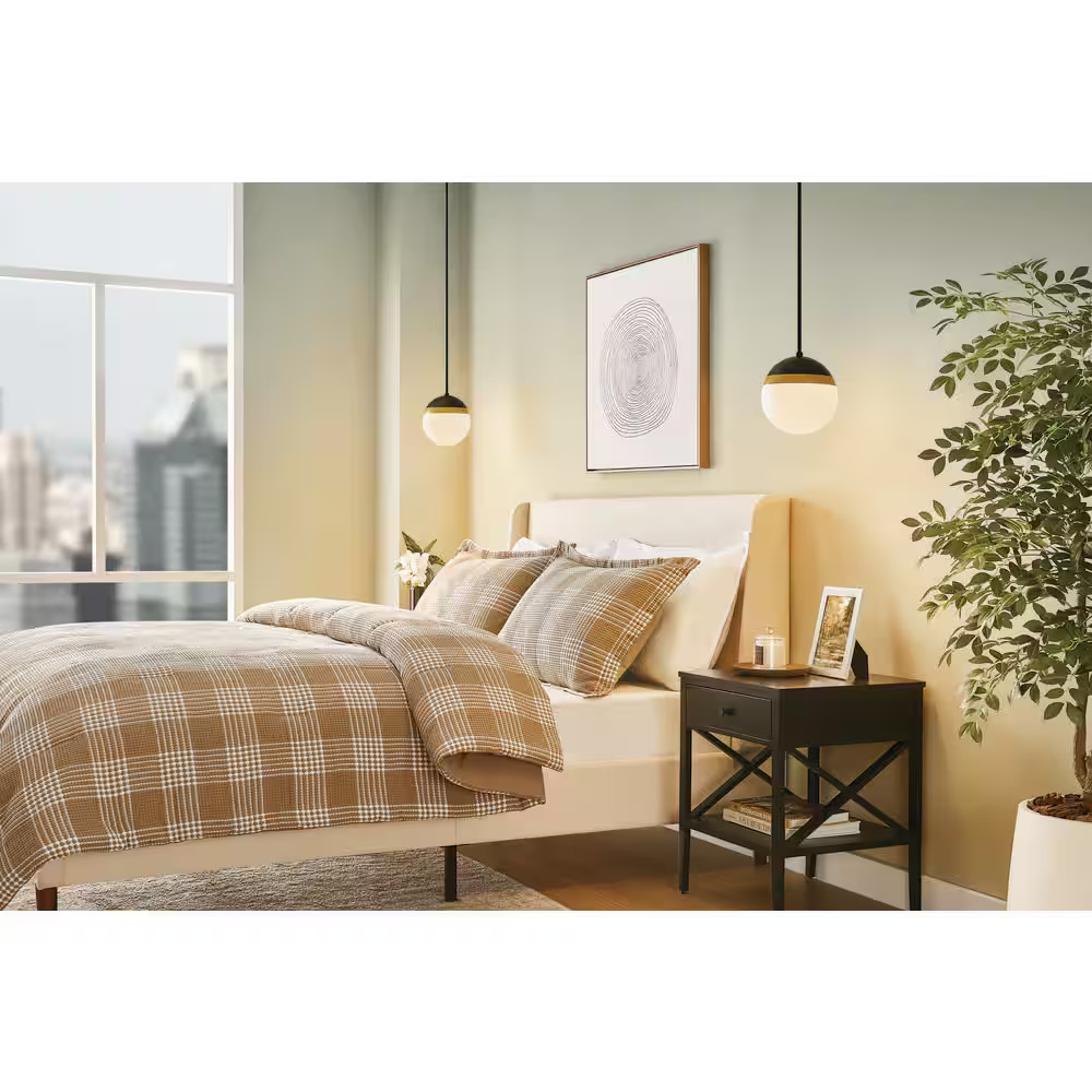 100-Watt Equivalent A19 E26 Base Dimmable LED Light Bulb with Selectable Color T