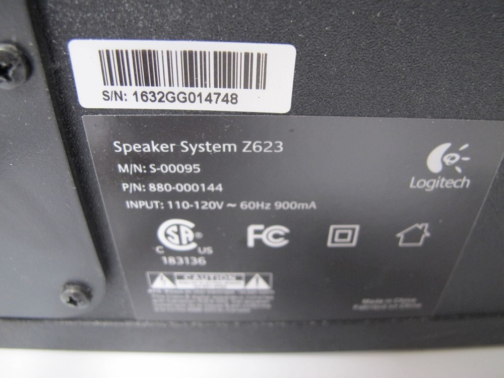 Logitech Speaker System Z623 Subwoofer Only - TESTED