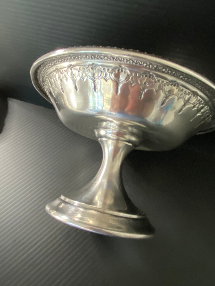 Silver Plate Compote, Candy Dish, With no damage