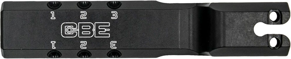 CBE Bridge Lock Dovetail Kit Small, Black