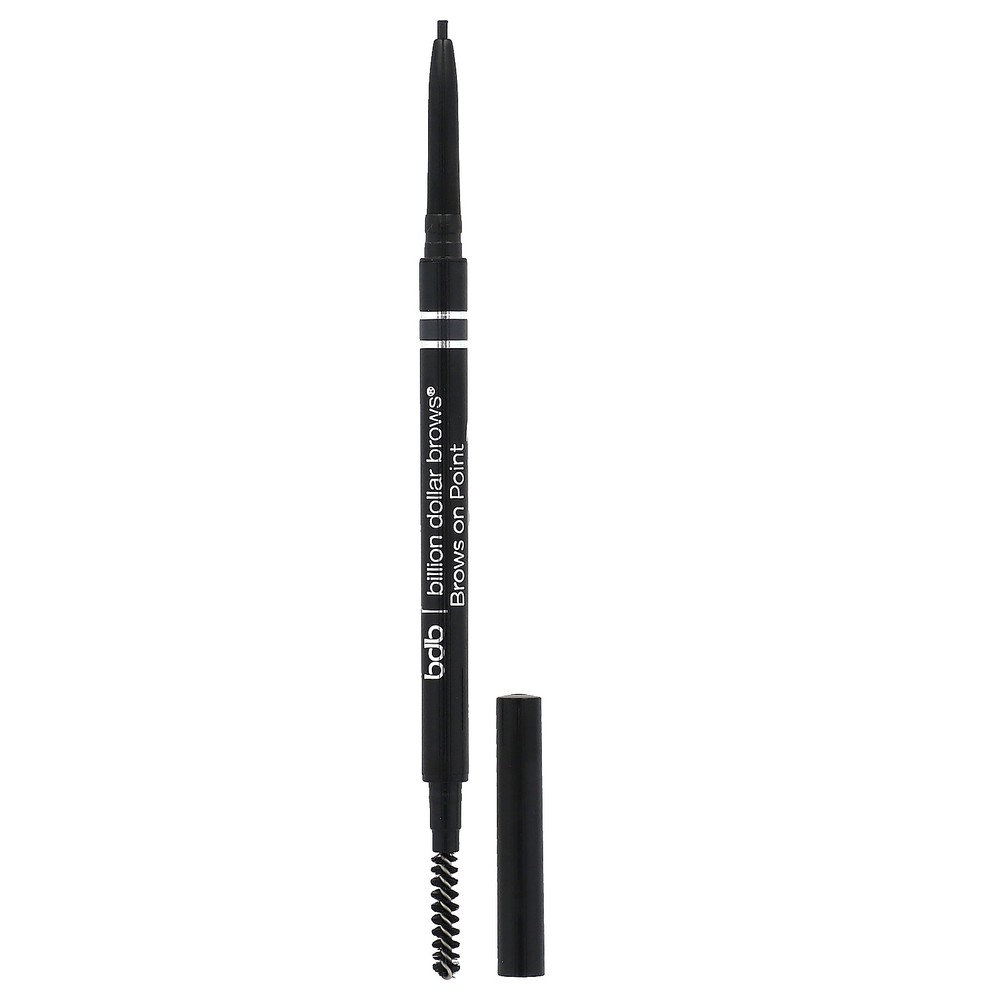 Billion Dollar Brows, Brows on Point: Micro Brow Pencil, Raven, 0.002 oz (0.045