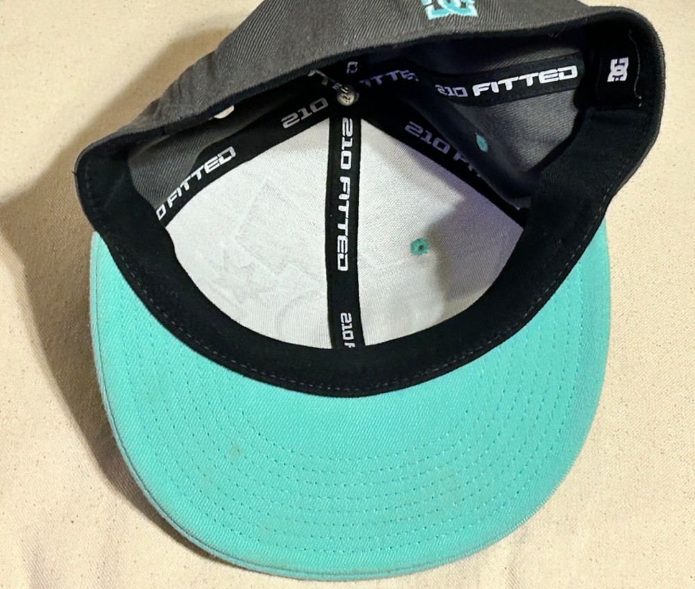 DC Shoes Strapback Hat Blue 6 7/8 - 7 1/4