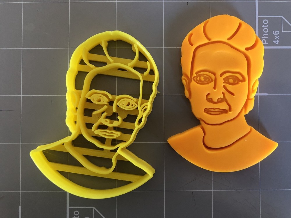 Marie Curie Cookie Cutter