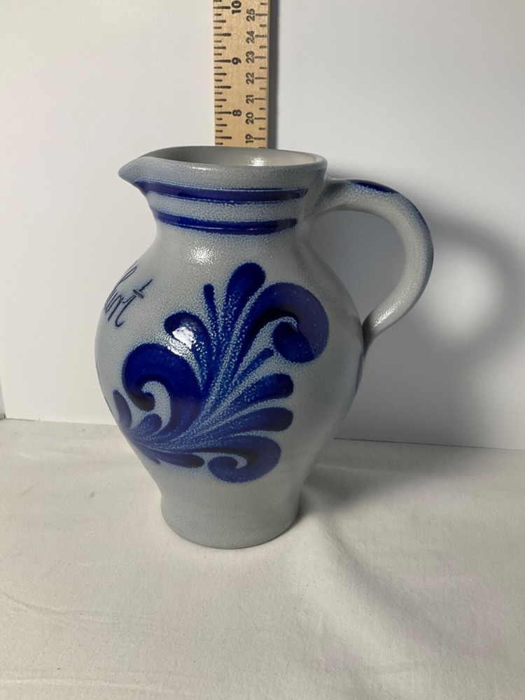 FRANKFURT pottery pitcher Schltz 1L