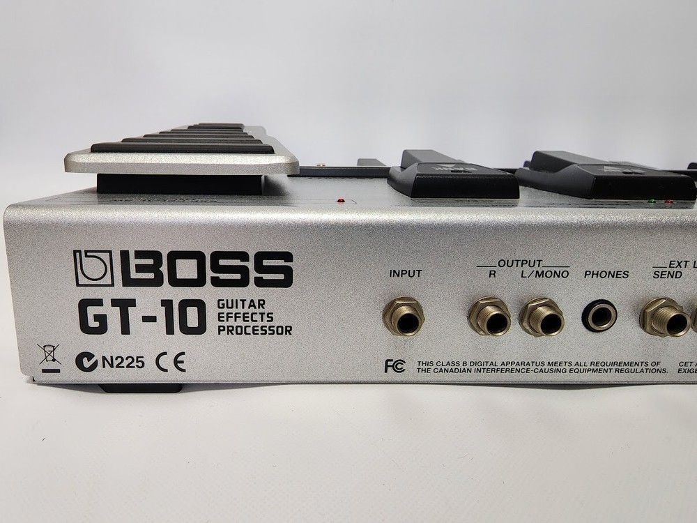 Boss GT-10 Guitar Multi Effects Floor Processor Pedal Board