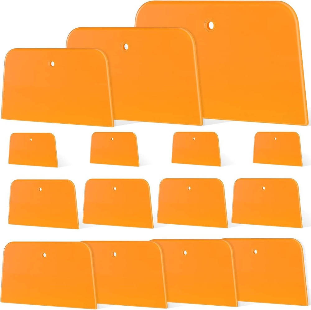 Car Body Filler Spreader Reusable Plastic Putty Scraper Tools