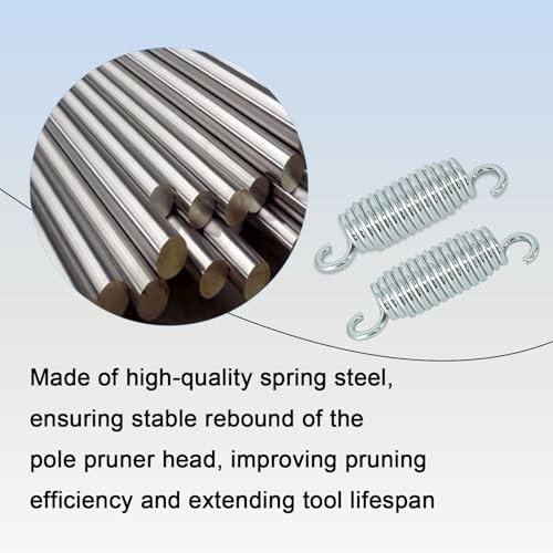 2-Pack Durable Z104 Pole Pruner Replacement Spring – Compatible with Marvin