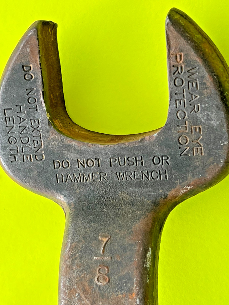 Wright 1-1/16" Offset Spud Wrench 1746 USA